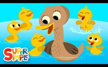 Five Little Ducks Lyrics - Nursery Rhymes