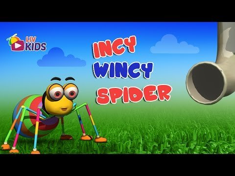 Incy Wincy Spider Lyrics - Nursery Rhymes