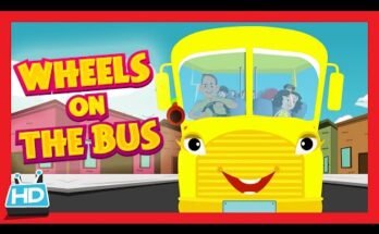 The Wheels On The Bus Lyrics - Nursery Rhymes
