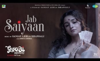 Jab Saiyaan Lyrics - Shreya Ghoshal | Gangubai Kathiawadi