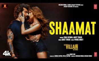 Shaamat Lyrics - Ek Villain Returns | Ankit Tiwari