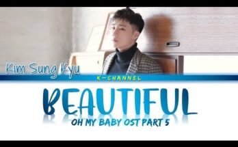 Beautiful Lyrics - Kim Sung Kyu | Oh My Baby OST